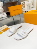 Louis Vuitton Nollira Sandals White