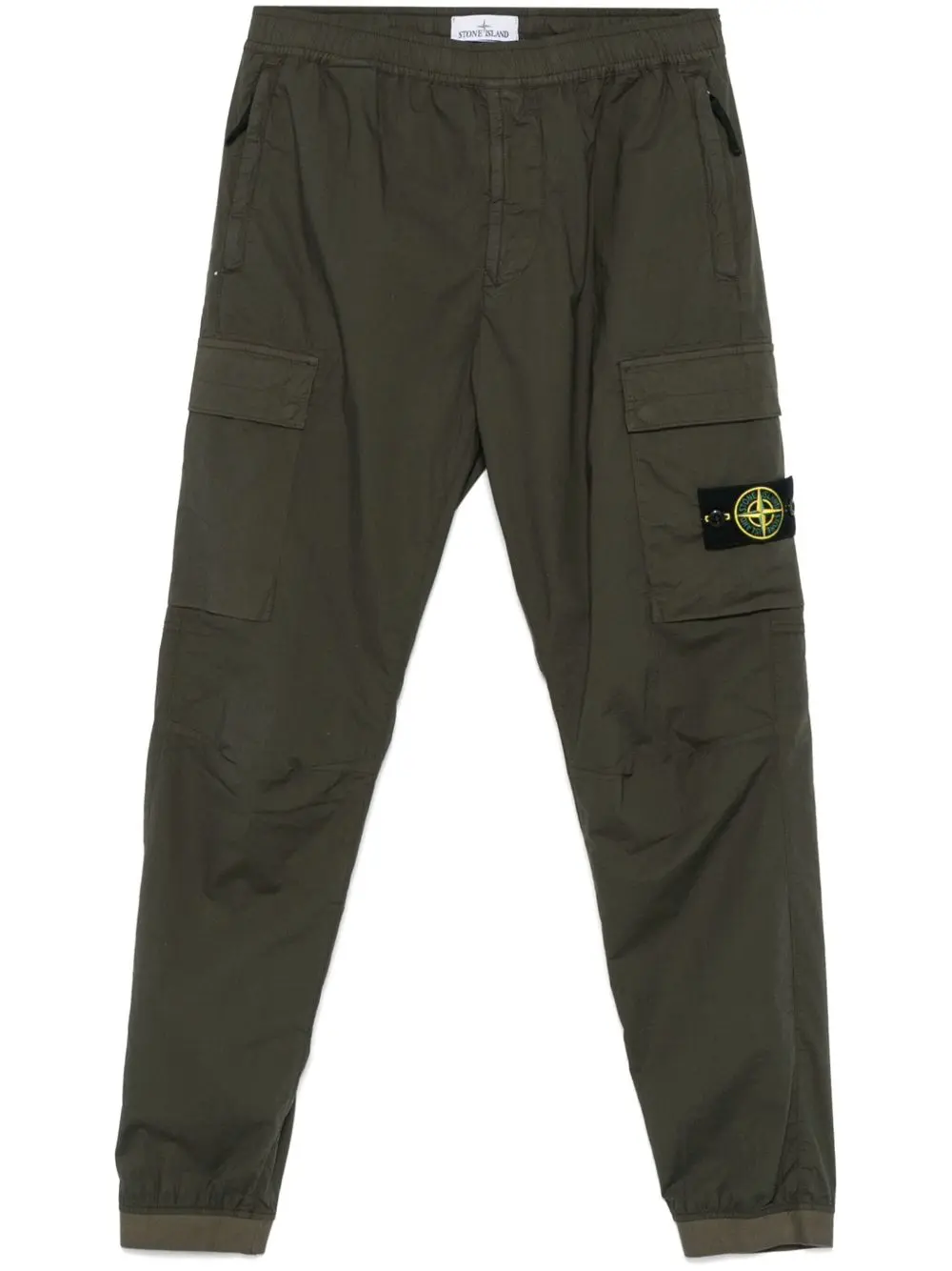 27642804_57440852_1000 Stone Island Compass-Badge Trousers Olive Green - Image 1