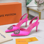 LV Met Slingback Pump Sandel Pink - Image 2