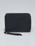 LV Black Monogram Empreinte leather Zippy Coin Purse