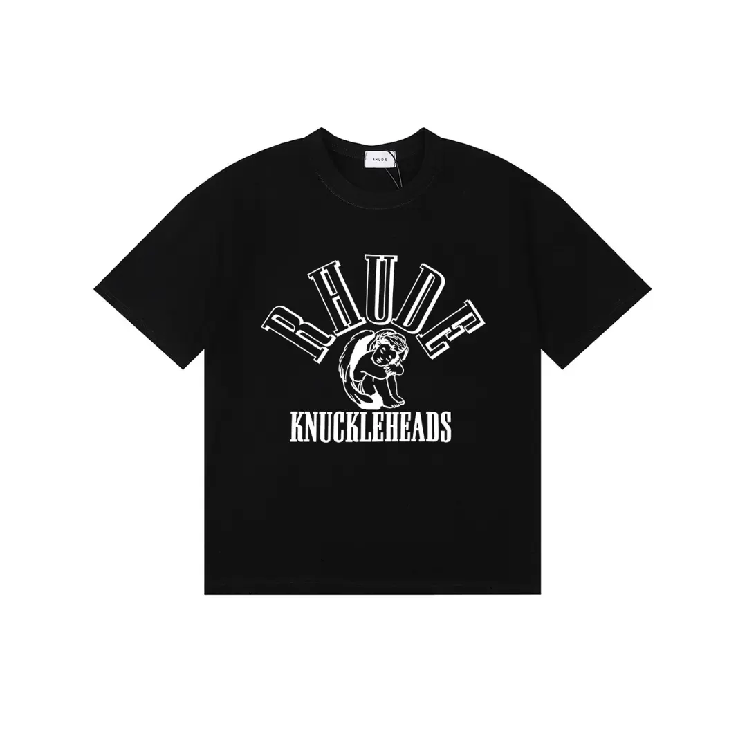Deluxeside-2026-02-05T105608.949 Rhude Knuckleheads T Shirt Vintage Black - Image 1