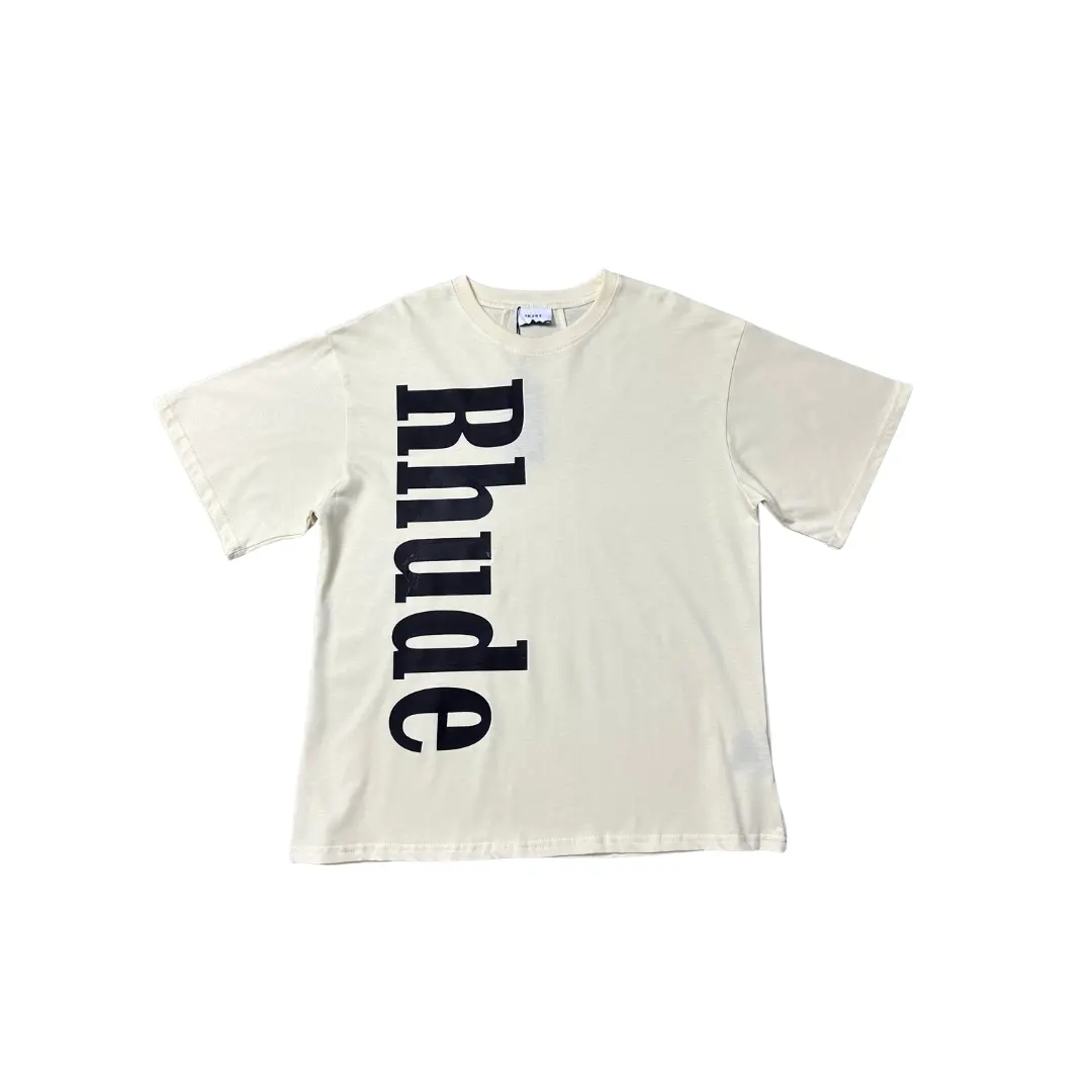 Deluxeside-2026-02-05T154823.036 Rhude T Shirt Off White With Logo Cotton Jersey - Image 1