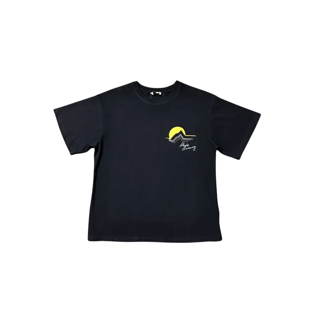 Deluxeside-2026-02-05T174642.637 Rhude T Shirt Black With Logo Cotton Jersey - Image 1