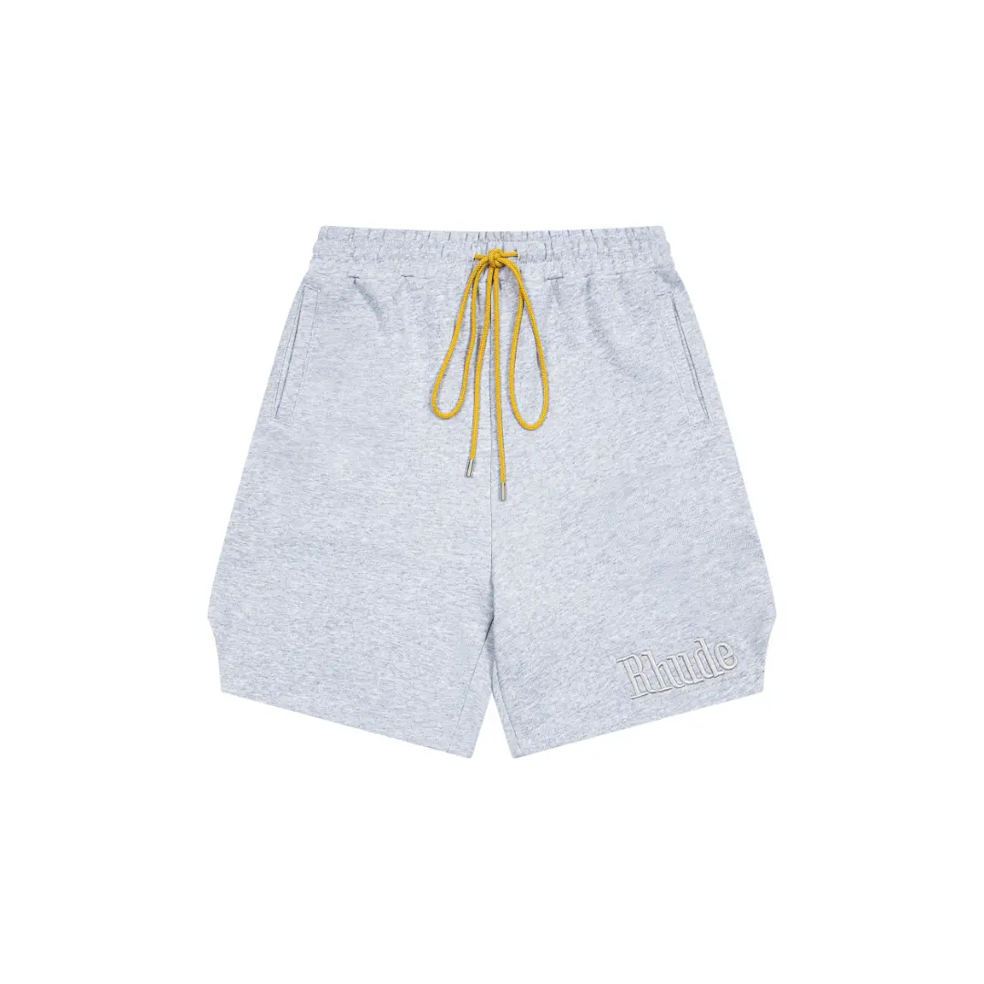 Deluxeside-2026-02-07T123018.042 Rhude Short White With Yellow Lace - Image 1
