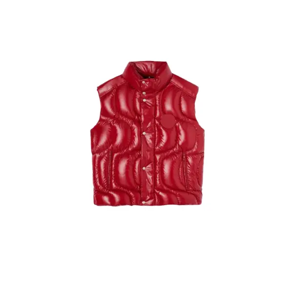 Deluxeside-44-1 Gwenyth Down Vest x Palm Angels Red - Image 1