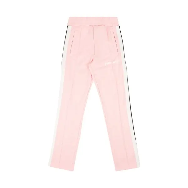 Deluxeside-8 Palm Angels Classic Track Pants ‘Almond Blossom/White - Image 1