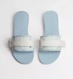 Christian Dior Dio(r)evolution Pastel Blue Slides - Image 2