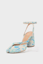 Maison Margiela Tabi Sandal Pump White And Light Blue - Image 2