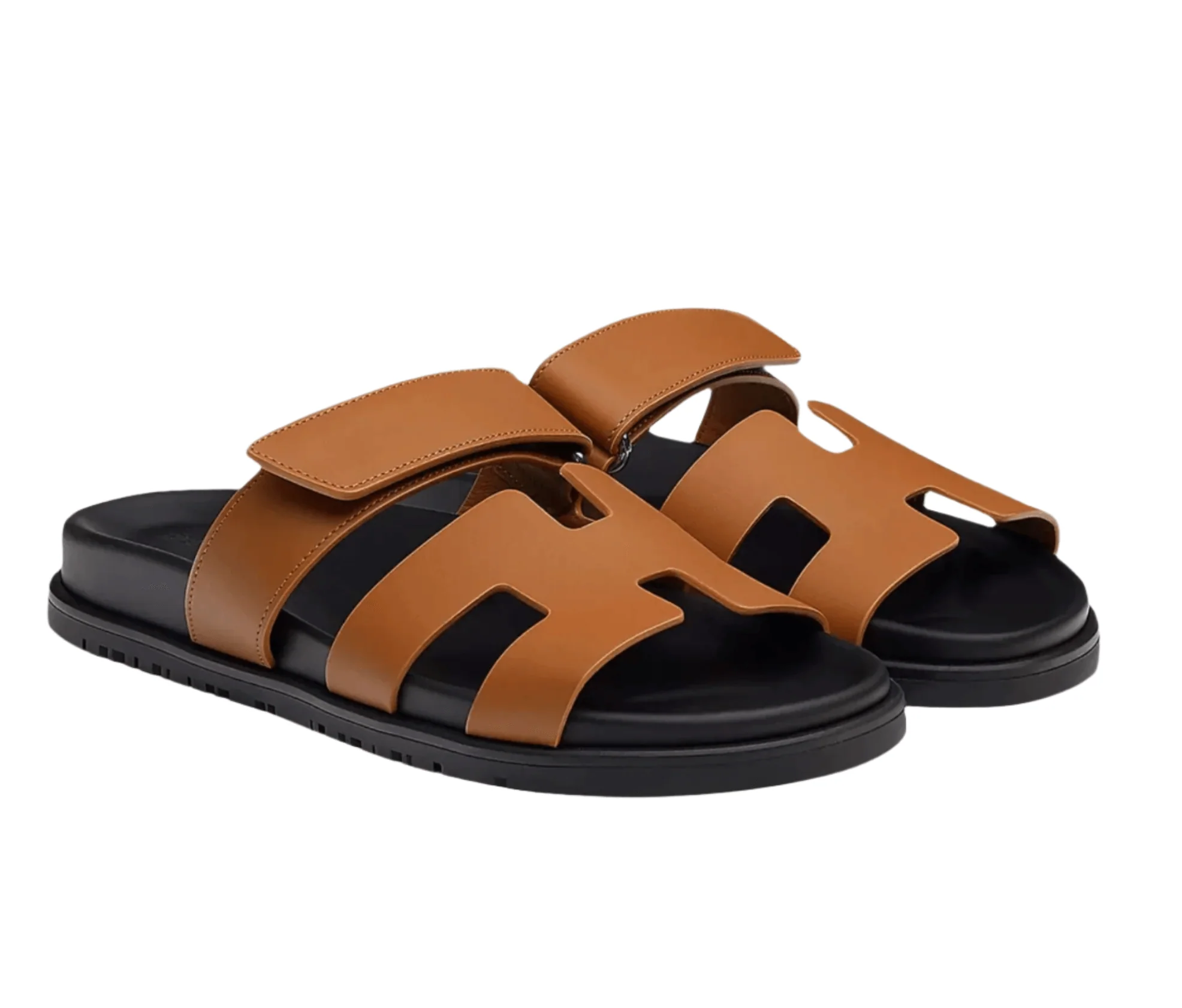 Screenshot2025-06-28at9.57.06AM Hermès Chypre Brown Sandal - Image 1