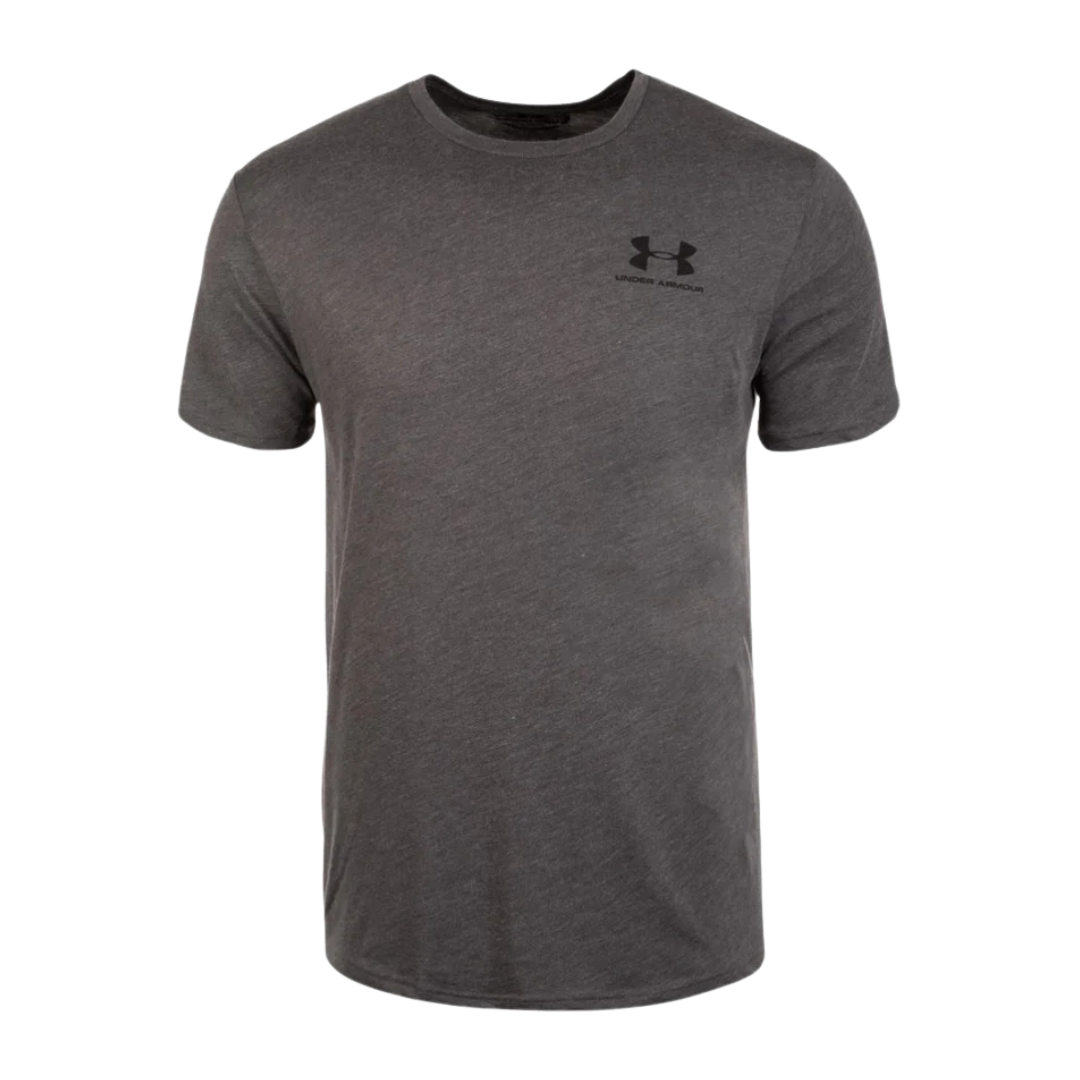 dd-13-4 Under Armour SPORTSTYLE T Shirt Basic Charcoal Medium Heather - Image 1