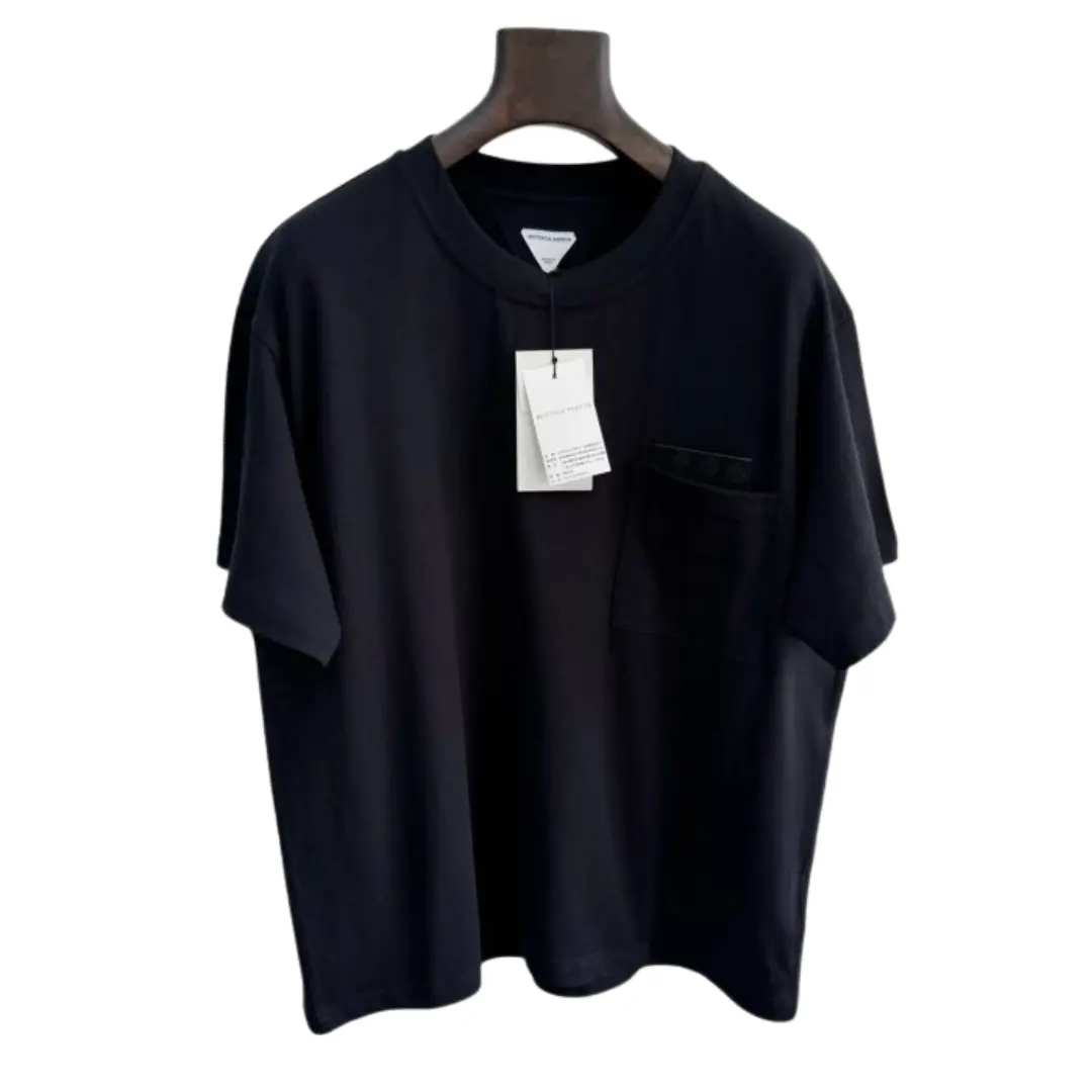 dd-2026-03-26T160141.439 Bottega Veneta T-Shirt Black Chest Pocket - Image 1