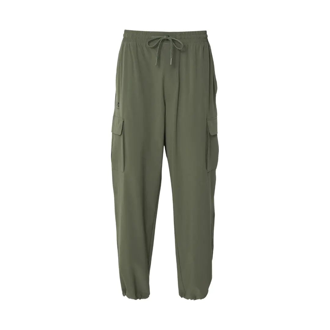 dd-27-1 Under Armour VIBE WOVEN Trousers Marine Green - Image 1