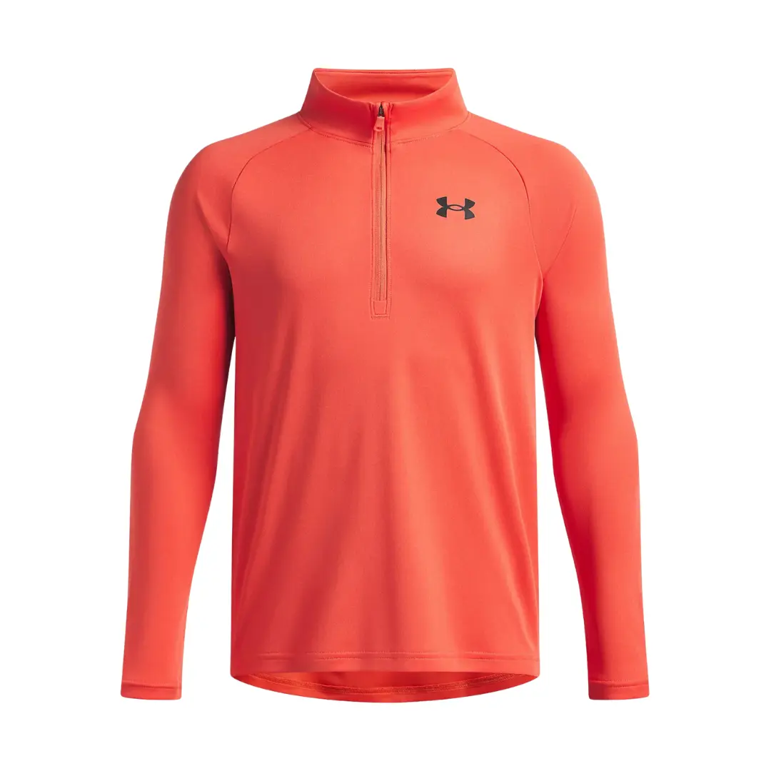dd-33-3 Under Armour TECH 2.0 Long Sleeved Shirt Orange - Image 1