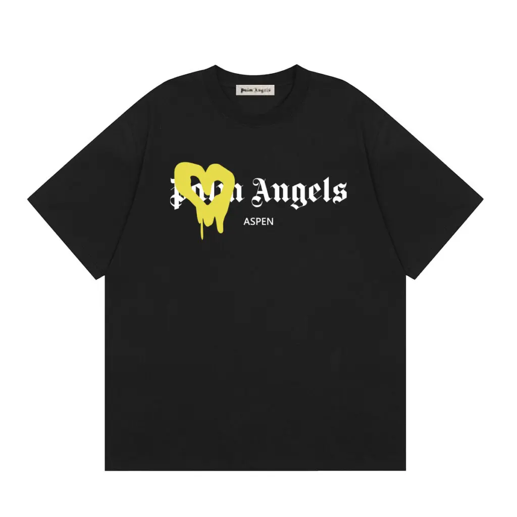 f3cc8c39-1024x1024 Palm Angels Crewneck T Shirt Black With Monogram Print - Image 1