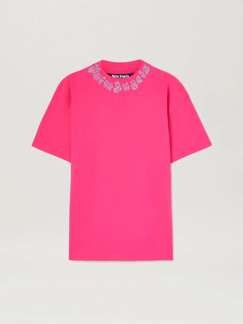 palm-angels-flame-logo-t-shirt_25369637_56271238_800 Palm Angels Flame Logo T-shirt FUCHSIA – LIGHT BLUE - Image 1