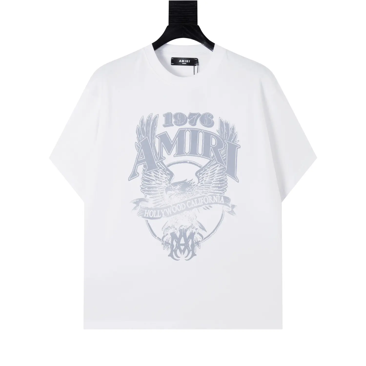 078df161 AMIRI Vintage Eagle Oversized Cotton T Shirt White - Image 1