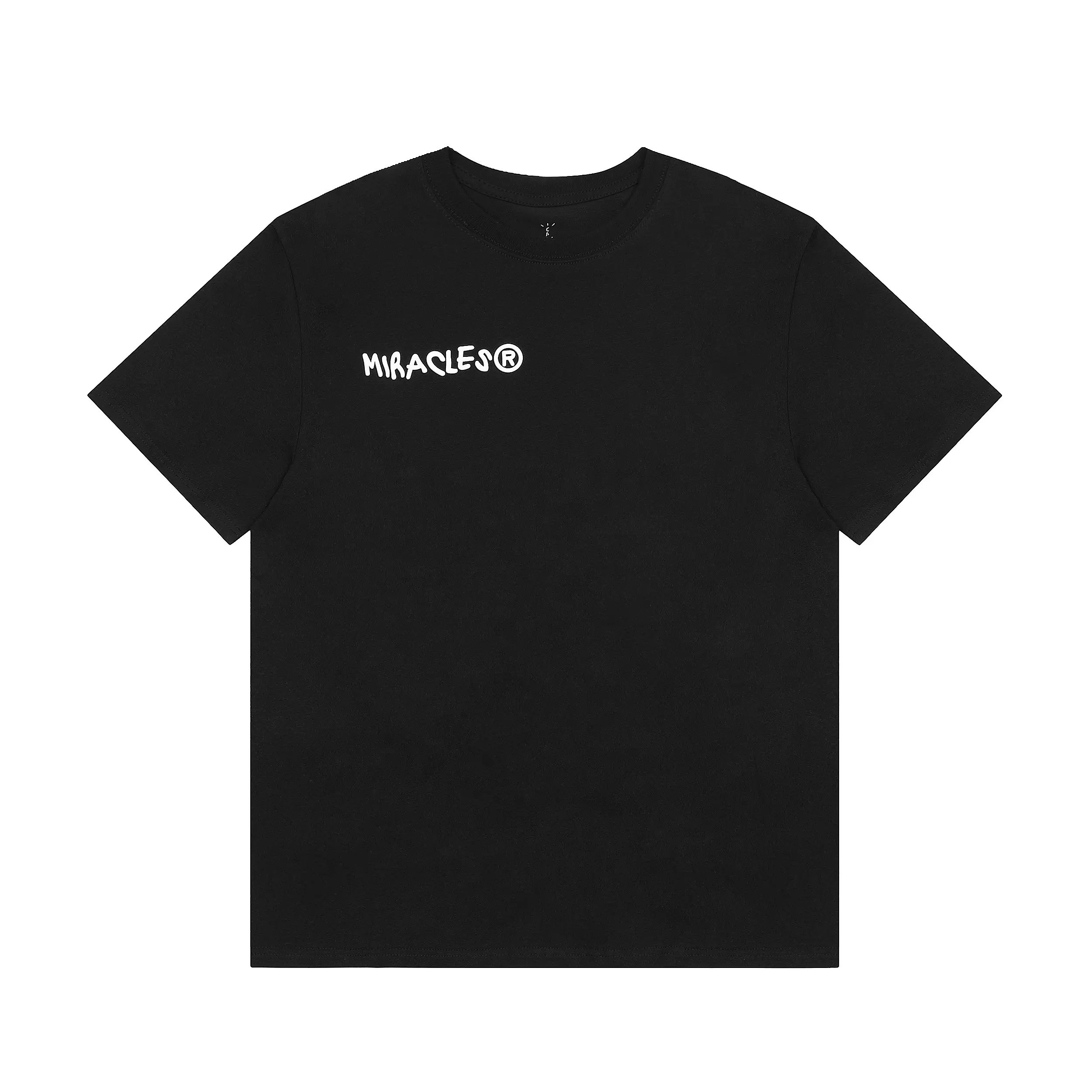 833d61b5 Amiri Black T Shirt Tiny Text Logo - Image 1