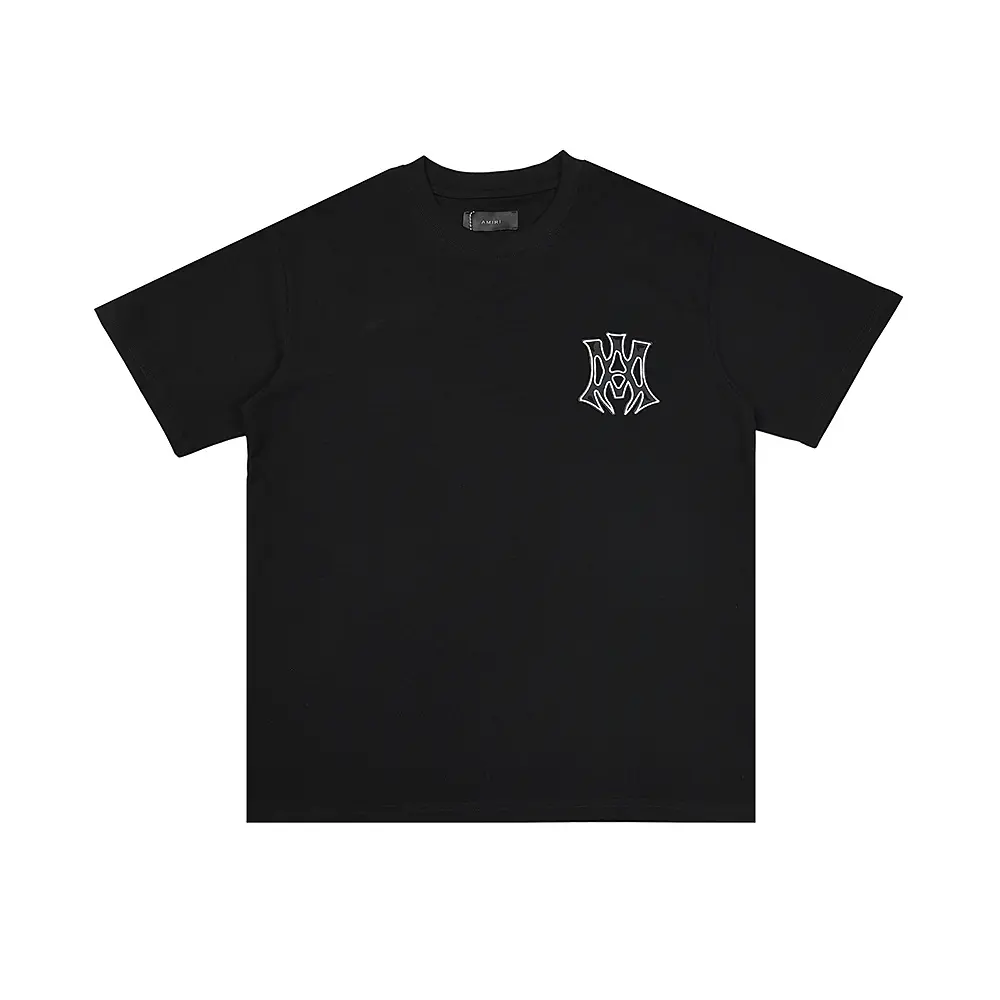 c33a9fb1 Amiri Black T Shirt Logo - Image 1