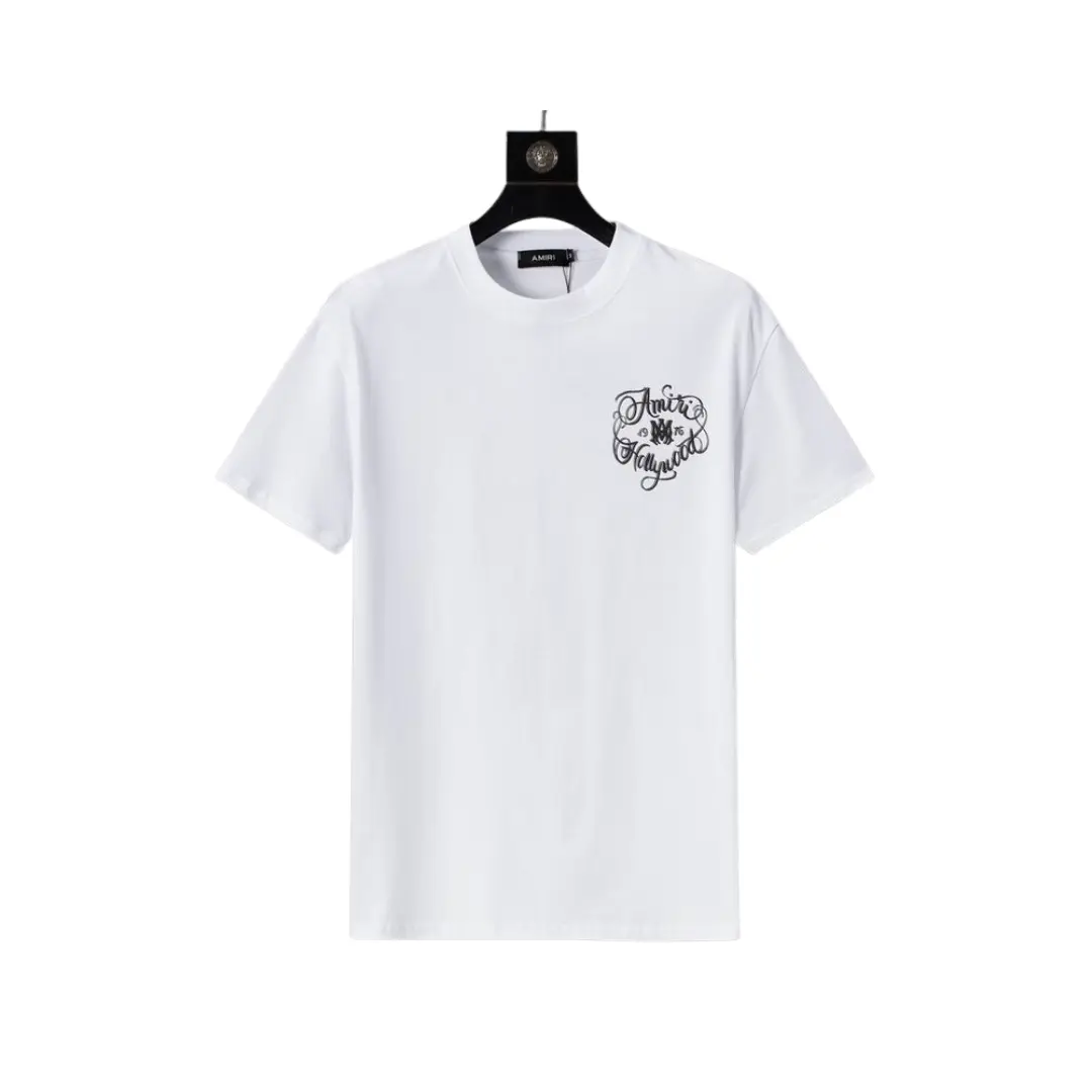 dd-70-15 Amiri Hollywood T Shirt White - Image 1