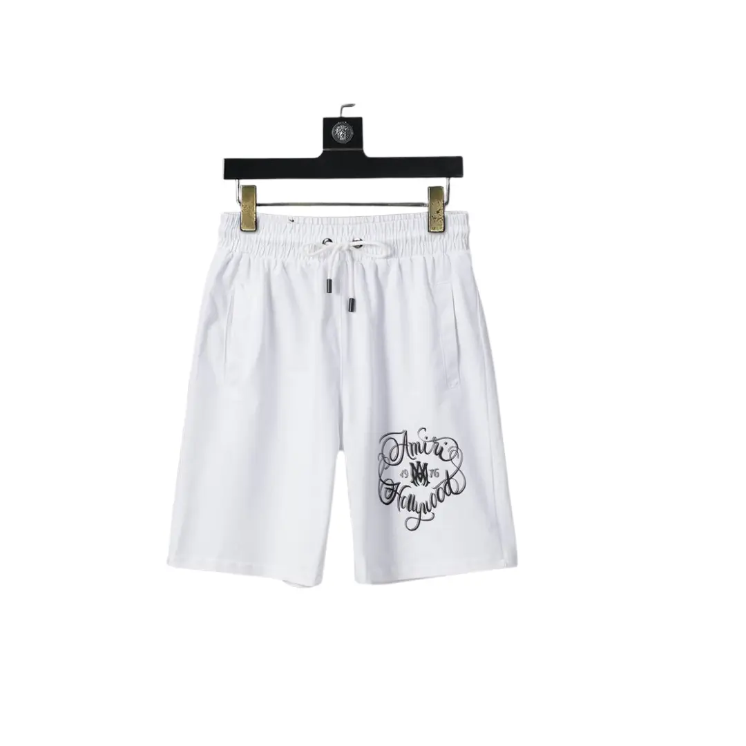dd-71-14 Amiri Hollywood Shorts White - Image 1
