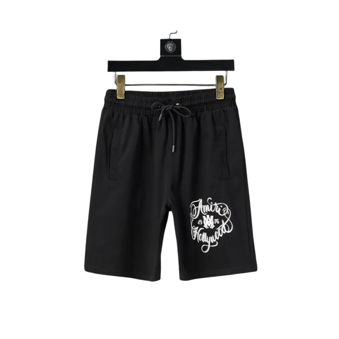 dd-73-13 Amiri Hollywood Shorts Black - Image 1